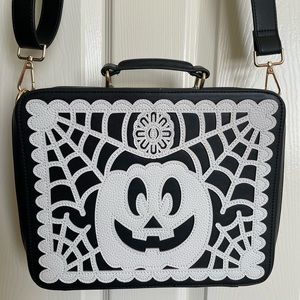 Mexiween bag (white variant) by Backstitch Bruja
